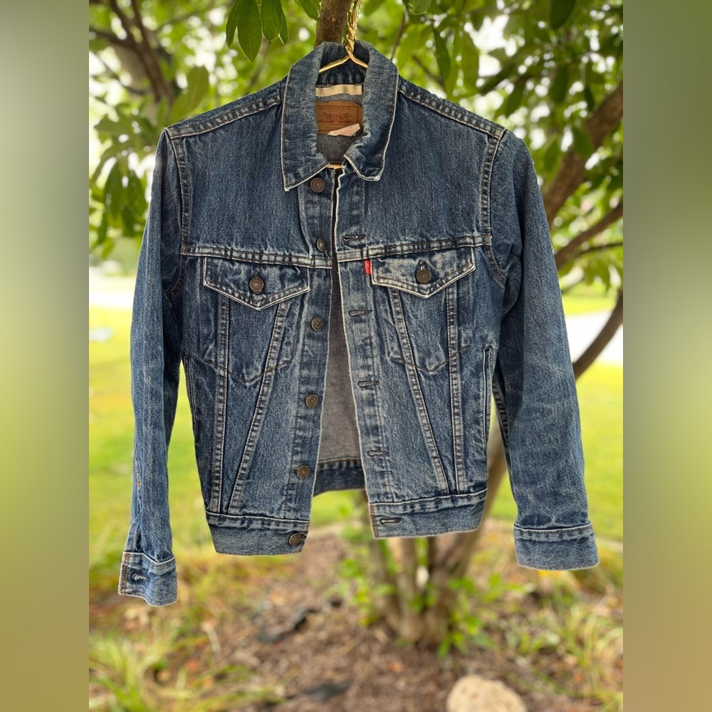 Levi Strauss Denim Jean Jacket Girls 16